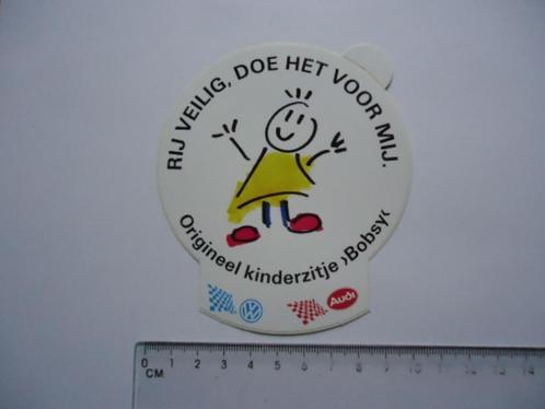 sticker oud W AUDI Volkswagen strip pop art bobsy zitje, Verzamelen, Stickers, Zo goed als nieuw, Bedrijf of Vereniging, Verzenden