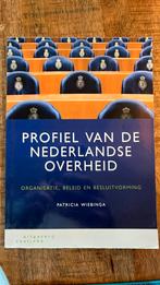 Patricia Wiebinga - Profiel van de Nederlandse overheid, Ophalen of Verzenden, Patricia Wiebinga, Zo goed als nieuw