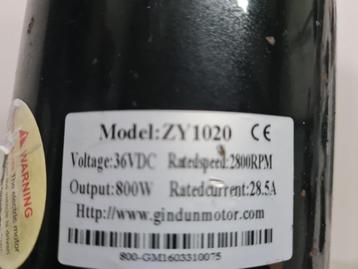 Dc Motor ZY1020   36v 800w voor motor mini quad beschikbaar voor biedingen