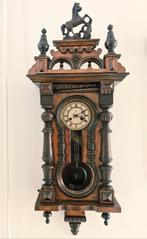 Antieke Wandklok met Paard, Antiek en Kunst, Ophalen