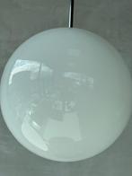 Vintage hanglampen 2x design bollamp retro lampen prijs p/st, Gebruikt, Vintage, Ophalen of Verzenden, Glas