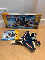 Lego Creator 31039 blauwe straaljager, Kinderen en Baby's, Speelgoed | Duplo en Lego, Ophalen of Verzenden, Zo goed als nieuw