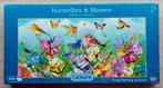 Gibsons puzzel Butterflies & Blooms 636 compleet, Ophalen of Verzenden, 500 t/m 1500 stukjes, Zo goed als nieuw, Legpuzzel