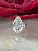 Bergkristal azeztuliet XL hoge trilling beschermt eyecatcher, Sieraden, Tassen en Uiterlijk, Ringen, Nieuw, Ophalen of Verzenden