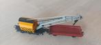 Märklin DB Krüpp kraanwagen+lageboordwagen artnr 4611+4503, Hobby en Vrije tijd, Modeltreinen | H0, Wisselstroom, Wagon, Ophalen of Verzenden