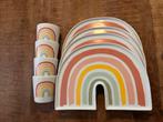 H&m home regenboog servies, Ophalen, Zo goed als nieuw, Overige stijlen, Kop(pen) en/of Schotel(s)