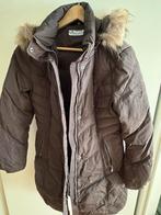 Dames winterjas met donskraag, Ophalen, Zo goed als nieuw, Maat 36 (S), Bruin