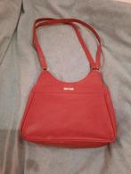 Nieuwe bordeaux rode handtas met portemonnee en horloge., Ophalen of Verzenden, Nieuw, Rood