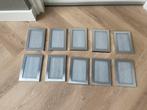 10 fotolijstjes €4,00, Ophalen, Gebruikt