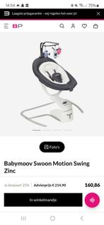 Babymoov Swoon Motion swing, Kinderen en Baby's, Wipstoeltjes, Ophalen of Verzenden, Zo goed als nieuw, Schommelstoel, Met gordel(s) of riempje(s)