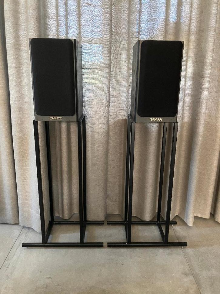 Tannoy Mercury M1 speakers incl speakers stands, Audio, Tv en Foto, Luidsprekers, Zo goed als nieuw, Front, Rear of Stereo speakers