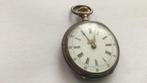 Antiek zilveren dames zakhorloge, Sieraden, Tassen en Uiterlijk, Horloges | Antiek, Ophalen of Verzenden, Staal, Overige merken