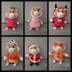 6 hamsters albert heijn ah, Kinderen en Baby's, Speelgoed | Knuffels en Pluche, Ophalen, Gebruikt, Overige typen