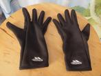 zwarte handschoenen warmgevoerd mt S/M van Trespass, Handschoenen, Gedragen, Trespass, Ophalen of Verzenden