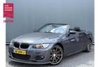 BMW 3 Serie Cabrio BWJ 2008 325i 218 PK High Executive LEDER, Auto's, Achterwielaandrijving, Gebruikt, Zwart, Cabriolet