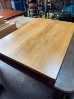 Eikenhouten eettafel (zwaar), Ophalen, 200 cm of meer, 50 tot 100 cm, Zo goed als nieuw