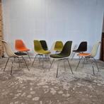 Eames Herman Miller, Vitra DSX stoelen fiberglass, vintage, Huis en Inrichting, Stoelen, Ophalen, Gebruikt, Overige kleuren, Herman Miller