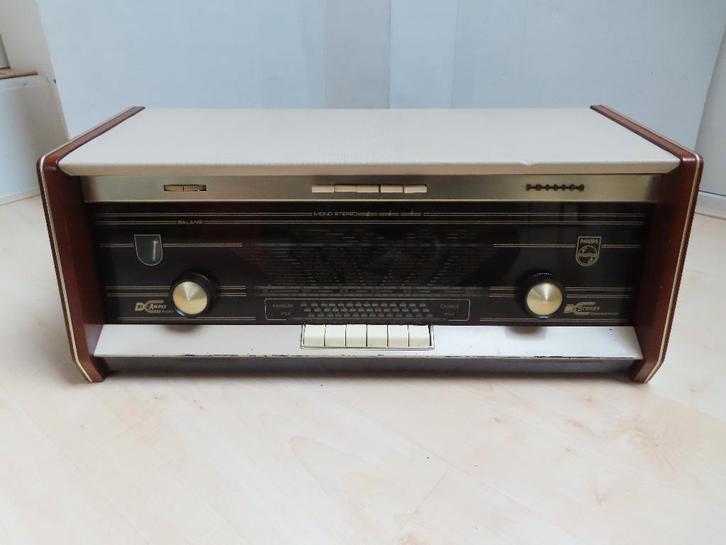 Philips B5X94A buizenradio nr. 2, Antiek en Kunst, Antiek | Tv's en Audio, Ophalen