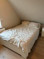 Ikea Askvol Bed + Hamarvik Matras, Huis en Inrichting, Ophalen, Wit, Tweepersoons, Zo goed als nieuw