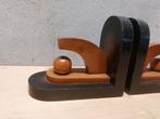 Art Deco Boekensteunen Hout, Huis en Inrichting, Woonaccessoires | Overige, Ophalen of Verzenden, Gebruikt
