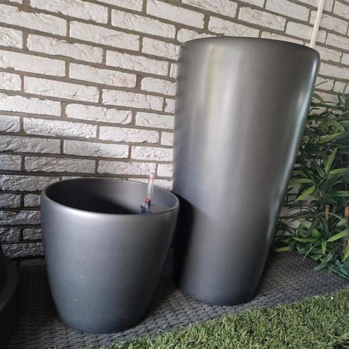 Lechuza hydrocultuur potten, Tuin en Terras, Bloembakken en Plantenbakken, Zo goed als nieuw, Kunststof, 60 cm of meer, Minder dan 60 cm