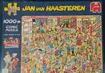 Puzzel Jan van Haasteren, Hoera Kruidvat 40 jaar, 1000, Ophalen of Verzenden, 500 t/m 1500 stukjes, Zo goed als nieuw, Legpuzzel