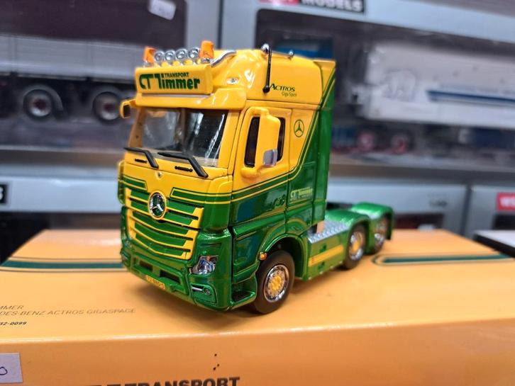 IMC Mercedes benz Actros Gigaspace van CT Timmer, Hobby en Vrije tijd, Modelauto's | 1:50, Nieuw, Bus of Vrachtwagen, Overige merken
