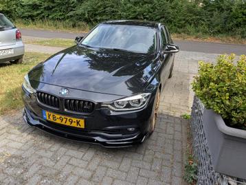 BMW 3-Serie 318i 136pk Aut 2016 Zwart Moet nu weg wege beschikbaar voor biedingen