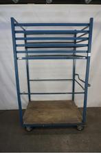 Transportwagen rolcontainer, grote plateauwagen, Doe-het-zelf en Verbouw, Transportwagens, Niet ingevuld, Gebruikt, Transportkar