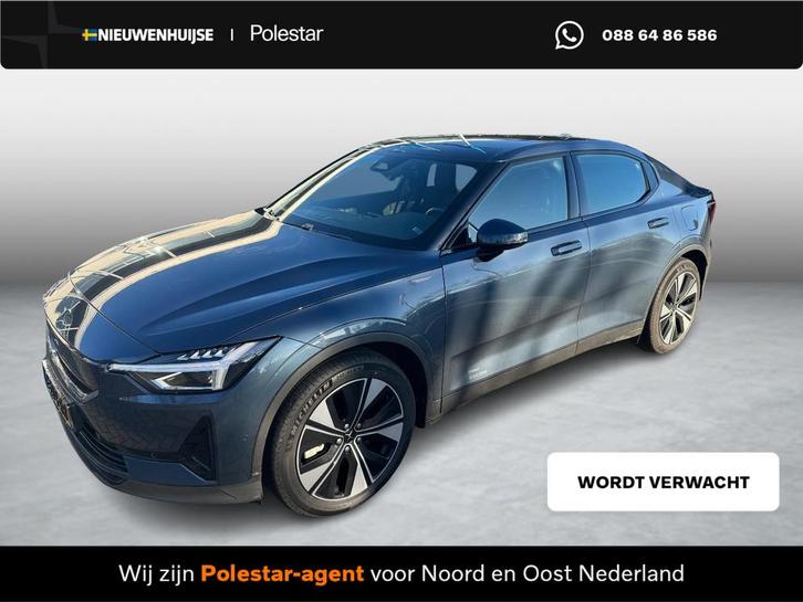 Polestar 2 Long Range Single Motor Plus 82 kWh | Warmtepomp, Auto's, Polestar, Bedrijf, Te koop, Polestar 2, 360° camera, ABS
