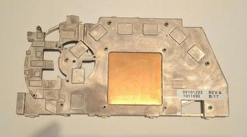 GPU Koellichaam /Heatsink Met grote Koperen Plaat  LEES GOED beschikbaar voor biedingen