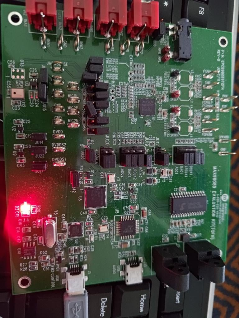 max98089evkit evaluation kit, ., Ophalen of Verzenden, Zo goed als nieuw, Analog devices