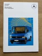 Autofolder/Brochure Mercedes Grote bestelwagens 1986, Boeken, Auto's | Folders en Tijdschriften, Nieuw, Ophalen of Verzenden, Mercedes