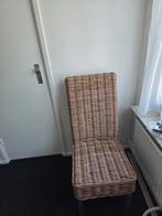 Rotan Stoel - Gratis Af te Halen!, Huis en Inrichting, Stoelen, Ophalen, Riet of Rotan, Gebruikt, Bruin