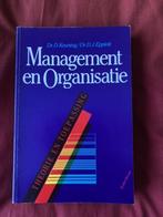 boek Management en organisatie, Ophalen of Verzenden, Gelezen, Management