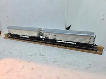 2 Koelwagons dubbelasser - Setprijs beschikbaar voor biedingen