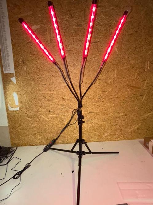 Infrarood Roodlichttherapie Lamp – 420 LED's | 35W | + timer, Witgoed en Apparatuur, Persoonlijke-verzorgingsapparatuur, Zo goed als nieuw