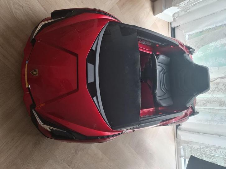 Lamborghini elektrische kinderauto met afstand, Kinderen en Baby's, Speelgoed | Buiten | Accuvoertuigen, Zo goed als nieuw, Ophalen