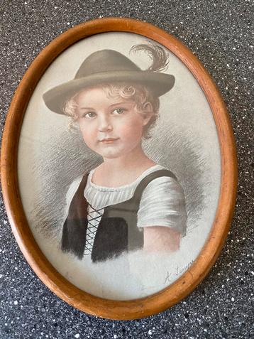 Schattig schilderijtje beschikbaar voor biedingen