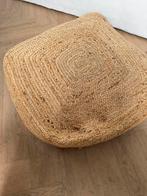 Poef rotan, Huis en Inrichting, Ophalen, Zo goed als nieuw, Rond, Minder dan 50 cm