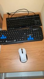 Keyboards en draadloze game muis, Computers en Software, Toetsenborden, Ophalen of Verzenden, Zo goed als nieuw