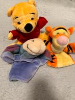 NIEUW Winnie de Poeh en vrienden knuffel en handpoppen, Ophalen of Verzenden, Gebruikt, Overige typen
