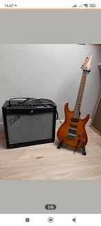 elektrische gitaar met versterker (set), Muziek en Instrumenten, Versterkers | Bas en Gitaar, Ophalen