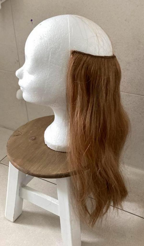 Haarwerk - extension echt haar, Sieraden, Tassen en Uiterlijk, Uiterlijk | Haarverzorging, Zo goed als nieuw, Pruik of Haarverlenging