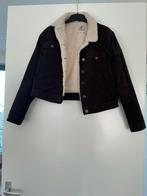 Bruin corduroy jasje met teddy voering, maat m - Pull&Bear, Ophalen of Verzenden, Zo goed als nieuw, Maat 38/40 (M), Bruin
