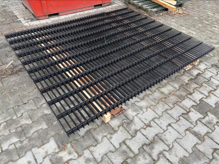 12 meter dubbelstaafmat hekwerk, hoogte 203 centimeter!, Tuin en Terras, Tuinhekken en Hekwerk, Nieuw, Dubbelstaafmat hekwerk