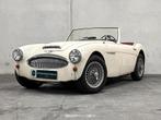 Austin Healey 3000 Mark II 2 + 2 Cabriolet LHD 3 Carburettor, Auto's, Oldtimers, Austin, Cabriolet, 4 stoelen, Wit