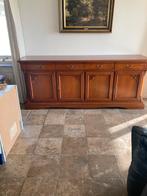 Houten Dressoir/Buffetkast eettafel hele set, Ophalen, Gebruikt, 100 tot 150 cm, 150 tot 200 cm