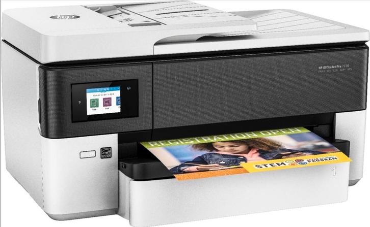 HP OfficeJet Pro 7720 All-in-One Printer, Computers en Software, Printers, Zo goed als nieuw, All-in-one, Inkjetprinter, Kleur printen