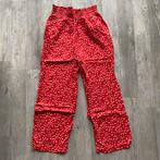 Rode broek met bloemen, Monki, maat S, Nieuw, Ophalen of Verzenden, Monki, Maat 36 (S)